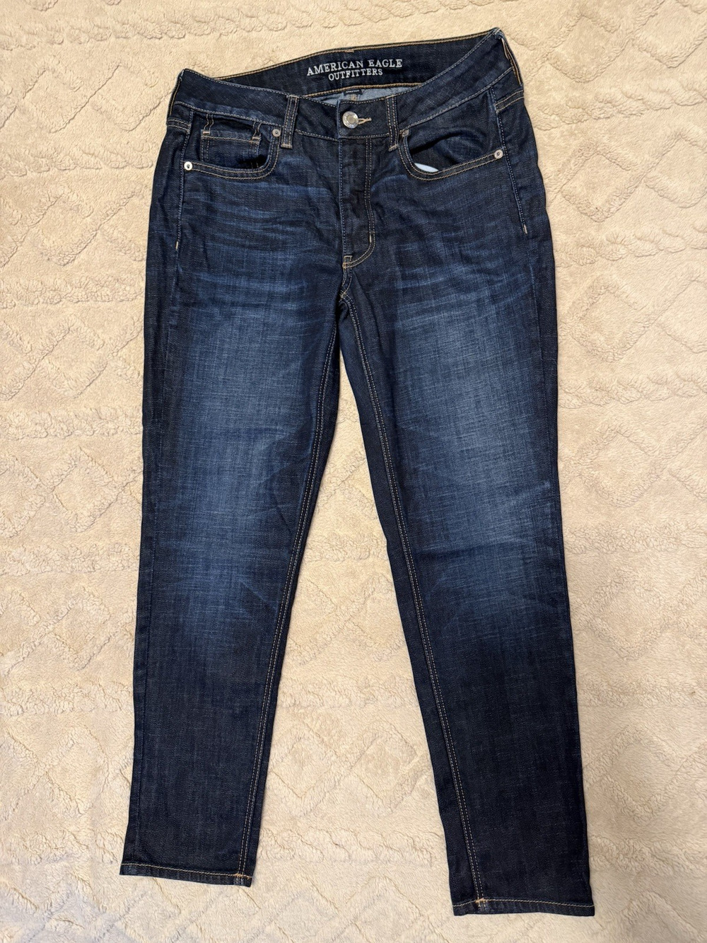 American Eagle AE 6 Short Tomgirl Mid Rise Jeans